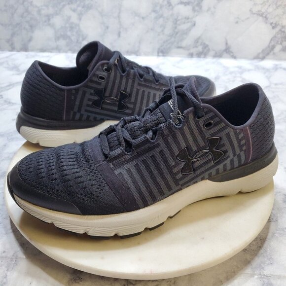 Under Armour SpeedForm Europa Womens size 9 Sneakers Black  1285482-002 - Picture 1 of 13